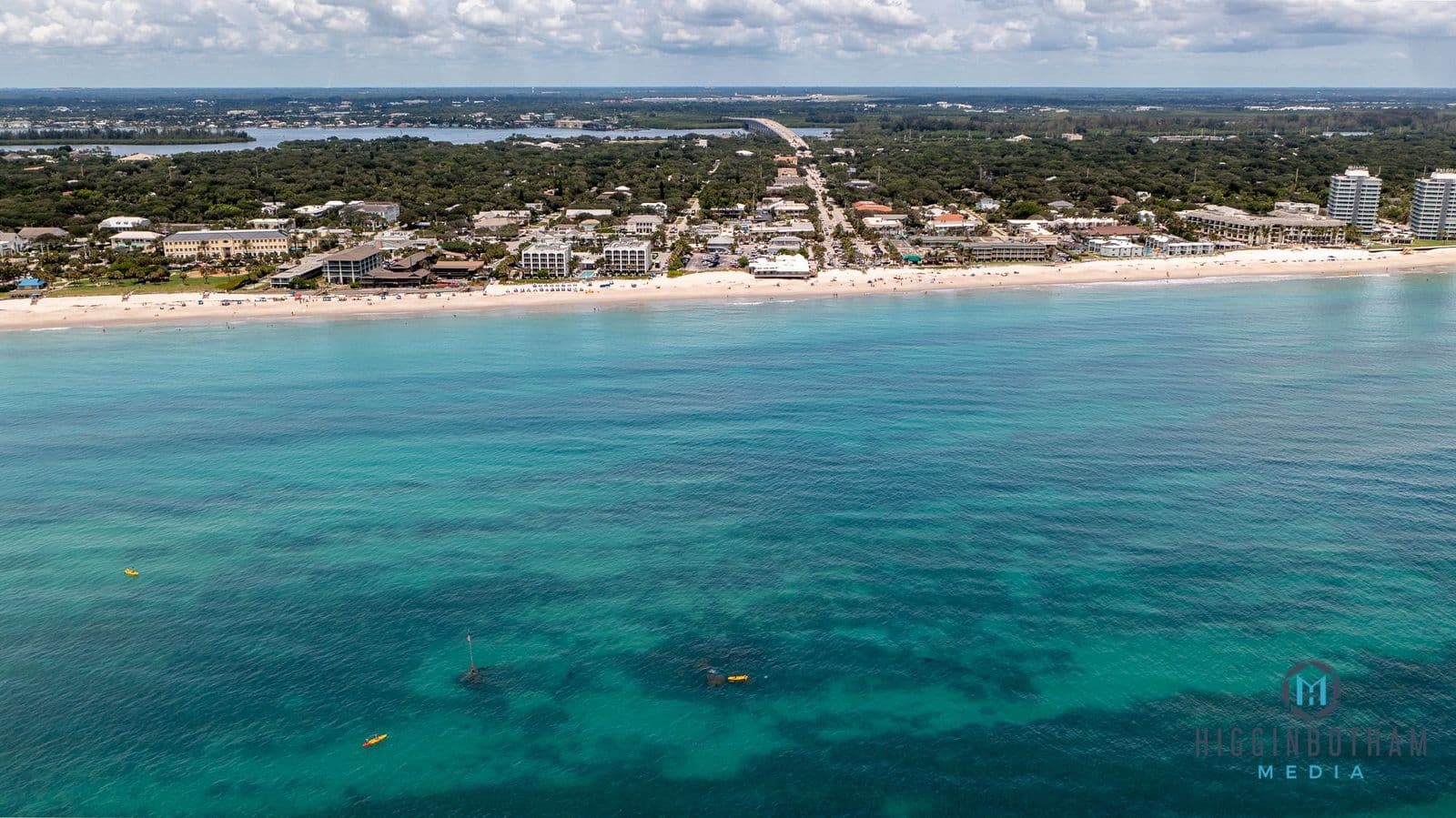 Vero Beach with SS Breconshire Wreck in the foreground.